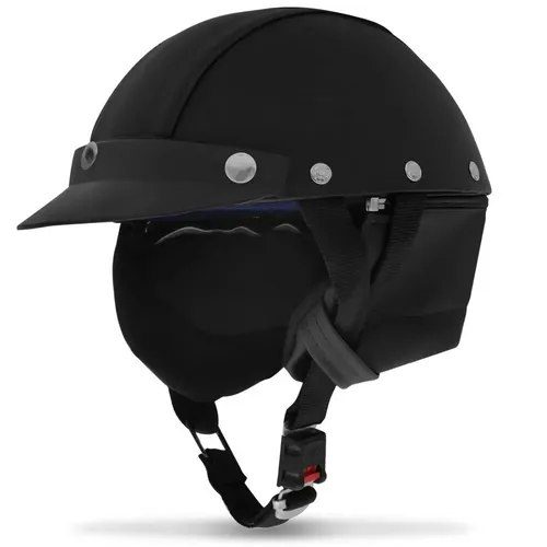 capacete pro tork custom bike coquinho preto