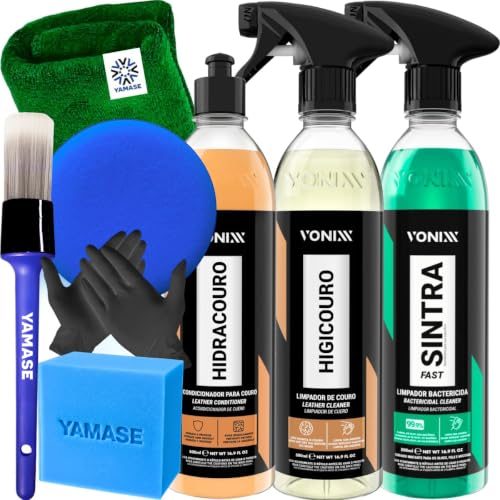 Kit Limpeza e Hidratação de Couro e Estofado Hidracouro Higicouro Sintra Fast