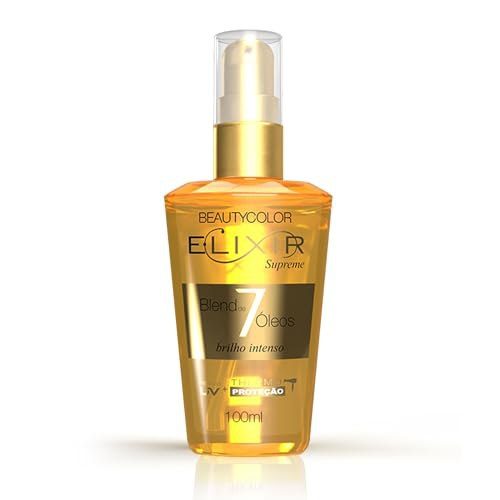 E.lixir Blend de 7 Óleos - Brilho e Luminosidade - BEAUTYCOLOR - 100ml