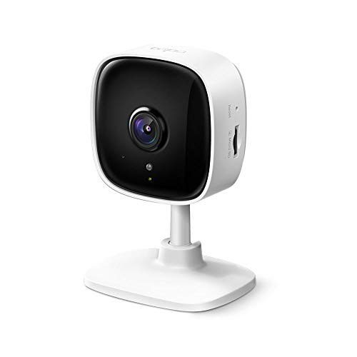 TP-Link Tapo C100 Câmera de Segurança Wi-Fi Interna Full HD 1080p, Visão Noturna até 9 m, Detecção de Movimento, Áudio Bidirecional, Alarme,