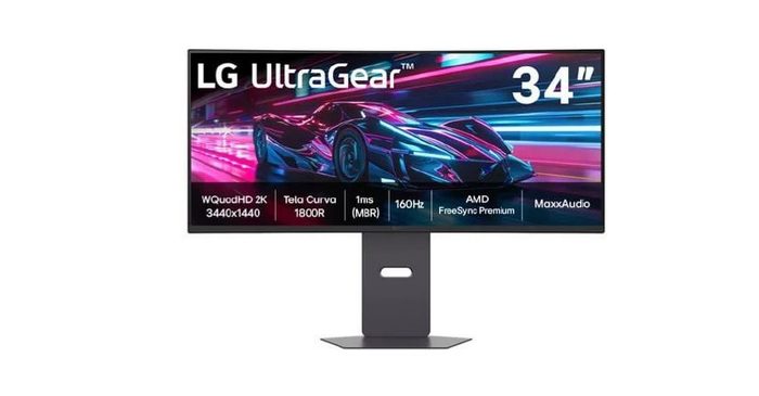 Monitor LG Ultragear 34" QHD 160Hz 1ms