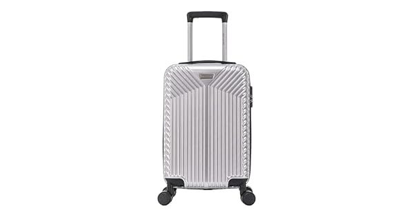 SANTINO Mala de Bordo 10kg PVC Rígido 4 Rodas 360° com Cadeado de Segredo Alta Resistência a Impactos e Arranhões com Proteção Antifurto Pra