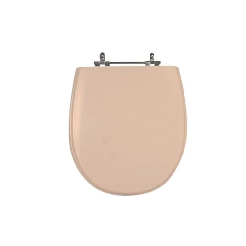Assento Sanitário Poliéster para Louça Village deca Aço Rosa Floral