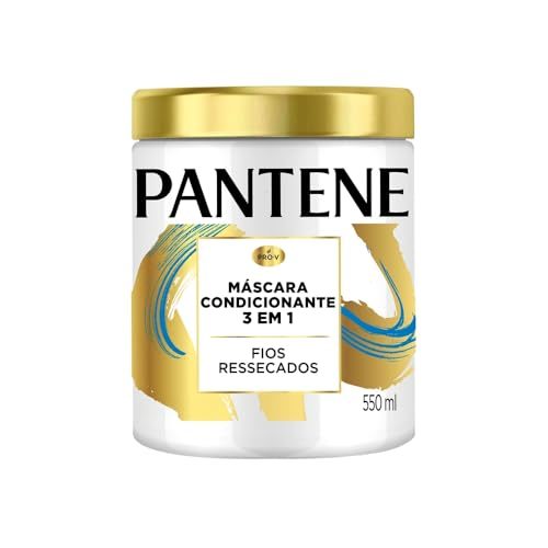 Pantene Pro-V Máscara Capilar 3 em 1 para Fios Ressecados 550 ml