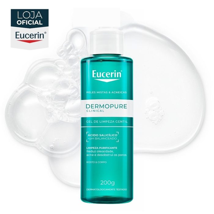 EUCERIN Dermopure Clinical Gel de Limpeza Gentil 200ml