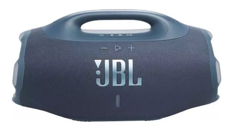 caixa de som jbl boombox 4 bluetooth 210w azul bivolt