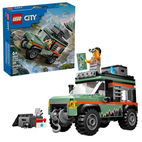 LEGO City Great Vehicles Utilitário Off-Road 4x4 60447 221 Peças