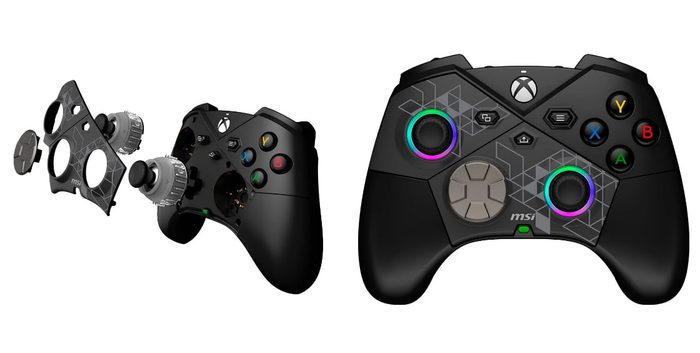 controle gamer msi force pro sem fio