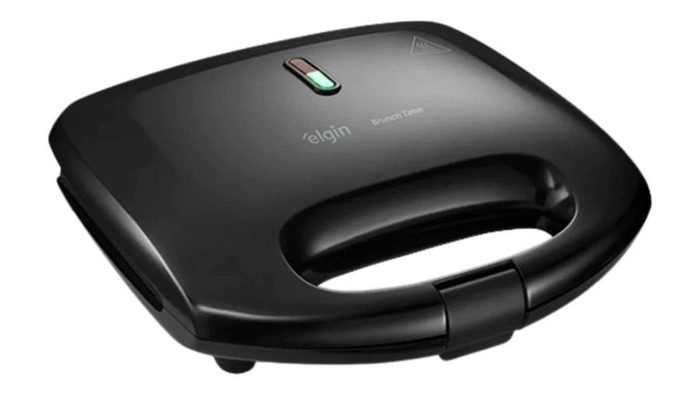Sanduicheira Elgin Brunch Time Preta San40 800w