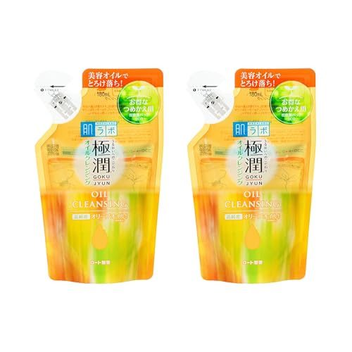 cosmético hada labo cleansing oil 180ml kit 2 refis