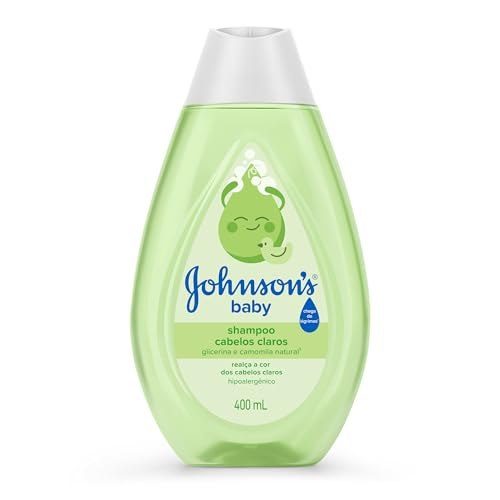 Shampoo Para Bebê Johnson's Baby Para Cabelos Claros, 400ml