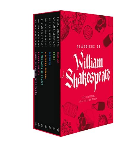 livros box clássicos de william shakespeare