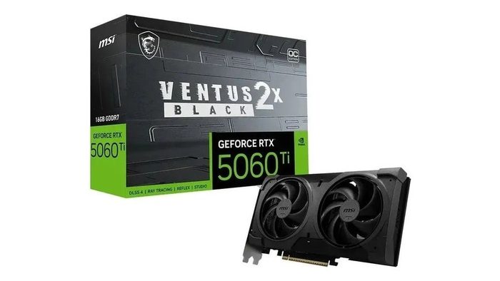 Placa de Vídeo MSI RTX5060 Ti