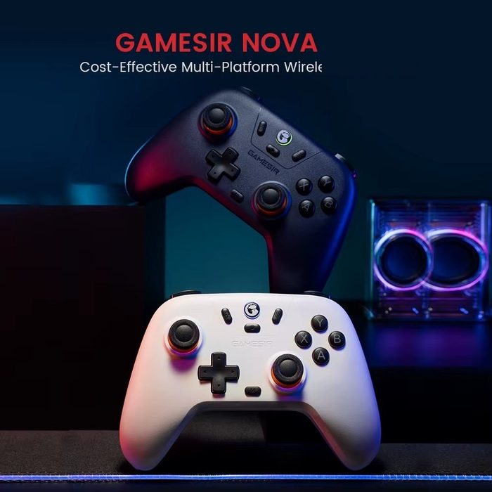 Controle Sem Fio Gamesir T4 Nova Lite, Hall Effect