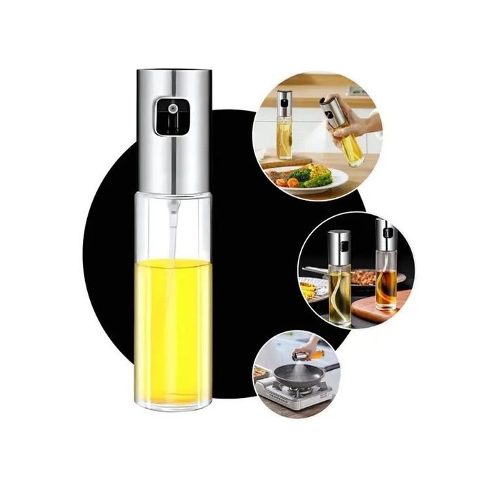 Borrifador de Azeite e Óleo 100ml em Vidro Spray Pulverizador Gourmet para Cozinha - Magazine Luiza