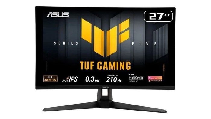 Monitor ASUS 27" QHD Fast IPS 210Hz 0.3ms