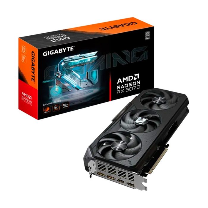 Placa de Vídeo Gigabyte RX 9070 Gaming