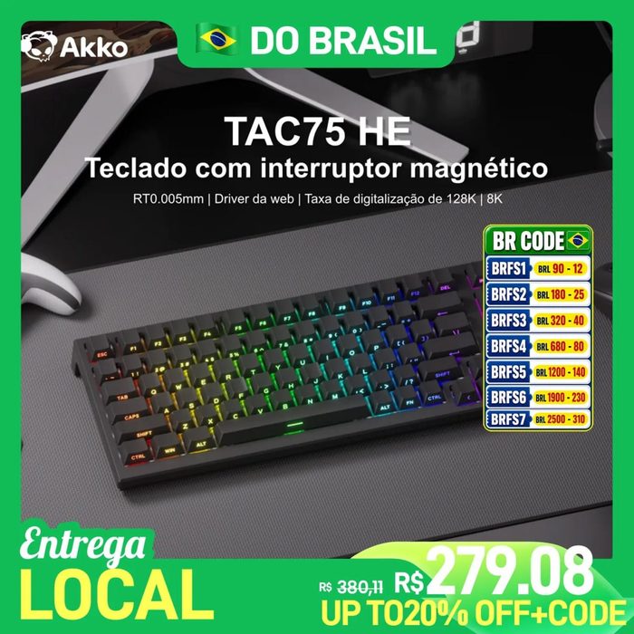 🎟 Cupom: BRAE2 ou BRFSAFF02 + Resgate cupom da loja/siga a loja + Moedas no APP