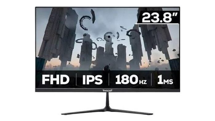 Monitor Gamer Tgt Altay Ts6, 23.8 Pol, Ips, Fhd, 1Ms, 180Hz, Hdmi/Vga, Tgt-Atts6-Bl02