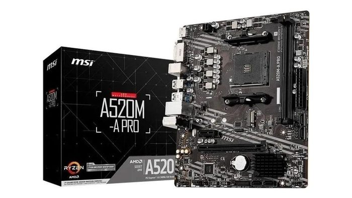 Placa Mãe MSI A520M