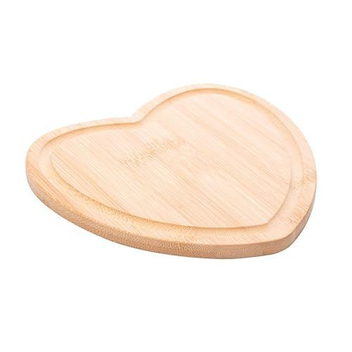 LYOR - Tábua de Bambu Heart 17cm x 16,5cm x 1cm