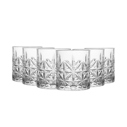 WOLFF - Conjunto 6 Copos Baixos de Vidro Stella 300ml