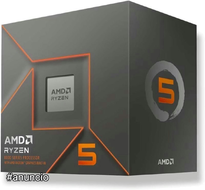 processador amd ryzen 5 8500g box am5 6 cores 12 threads 5.0ghz 22mb cache wraith stealth radeon 740m