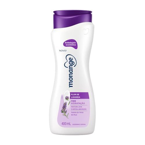Monange Hidratante Desodorante Flor De Lavanda 400 Ml