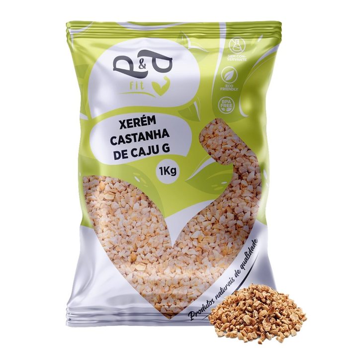 Castanha de Caju 1Kg Torrada Triturada Xerém P&P