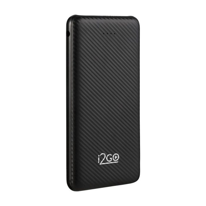 Carregador Portatil Power Bank i2GO 10000mAh 1 USB-C e 2 USB-A