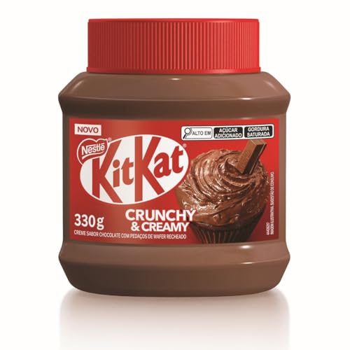 KitKat Creme Crocante de Chocolate Pasta para Passar, 330 g