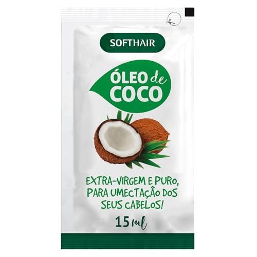 Óleo de Coco Extra Vigem Sache Softhair 15ml, Soft Hair