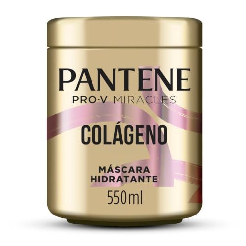 Máscara Hidratante Pantene Pro-V Miracles Colágeno Hidrata & Resgata 550 ml