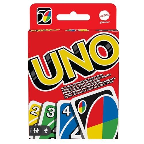 Kit De Cartas UNO Clássico Mattel Com 108 Cartas 7 Anos Ou Mai