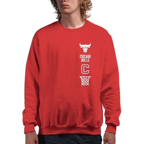 Junk Food masculino padrão x Nba-Lc Stacked oficialmente licenciado adulto gola redonda G