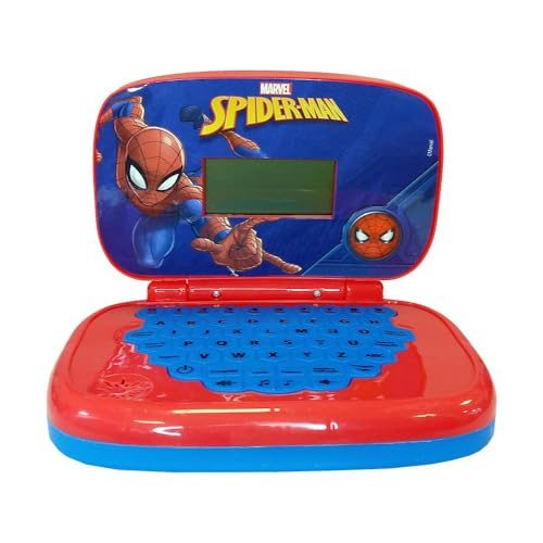 Candide, Laptop Infantil, Homem-Aranha, Brinquedo Educativo Bilíngue