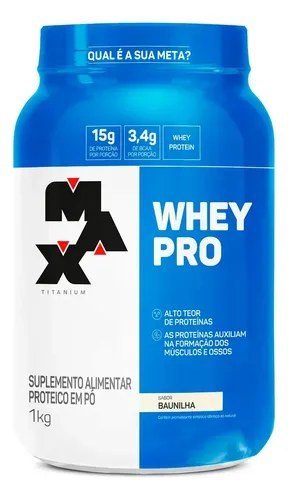 Max Titanium Whey 1kg