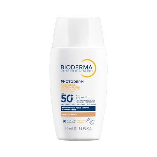 BIODERMA Protetor Solar Facial Ultrafluido Photoderm XDefense FPS 60 Médio Cor 3 40ml