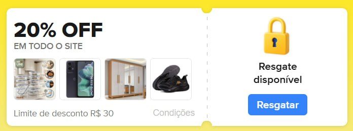 🙀 Próximo cupom 20% OFF de Desconto no Mercado livre APP 🙀