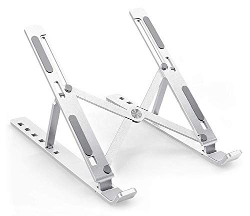 Suporte Para Notebook E MacBook em Alumínio com Altura Ajustável