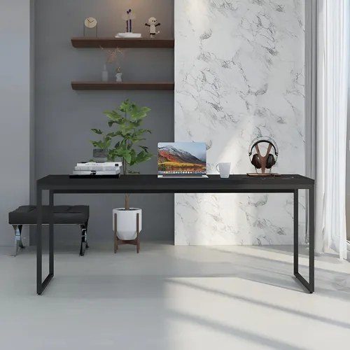 mesa dynamica diretor 1,80m preto ônix