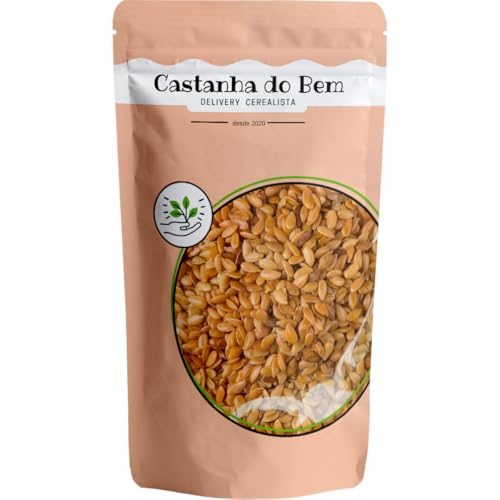 linhaça dourada castanha do bem 500g
