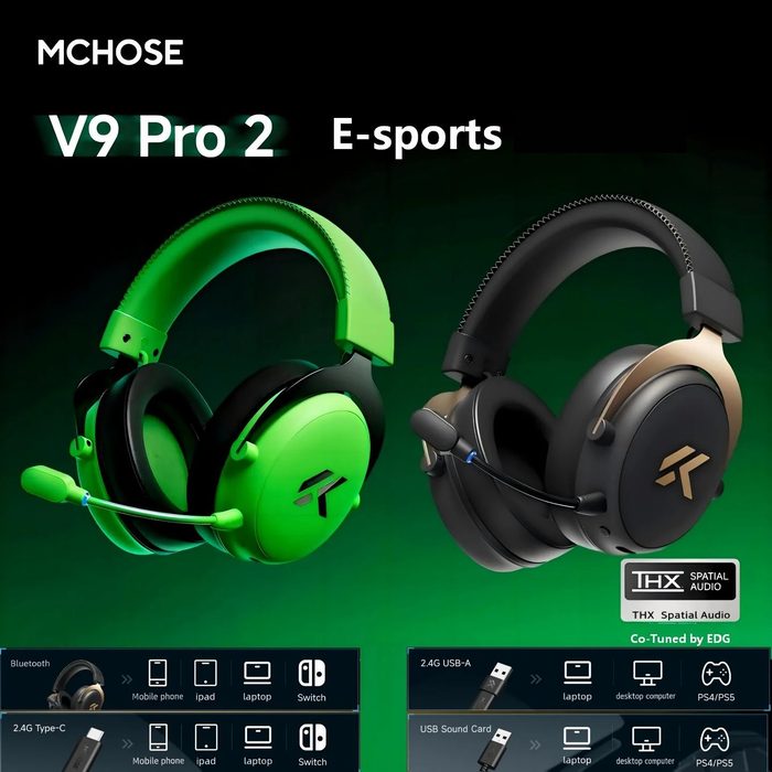 headset gamer mchose v9 pro 2