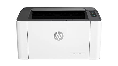 Impressora HP Laser 107a. Tecnologia de impressão Laser Impressora para Pequenas e Médias Empresas. 110V. Conectividade: USB 2.0 de alta vel