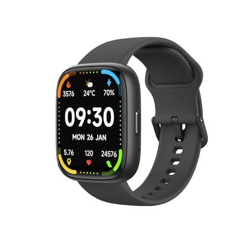 smartwatch bettdow com alexa ip68 preto