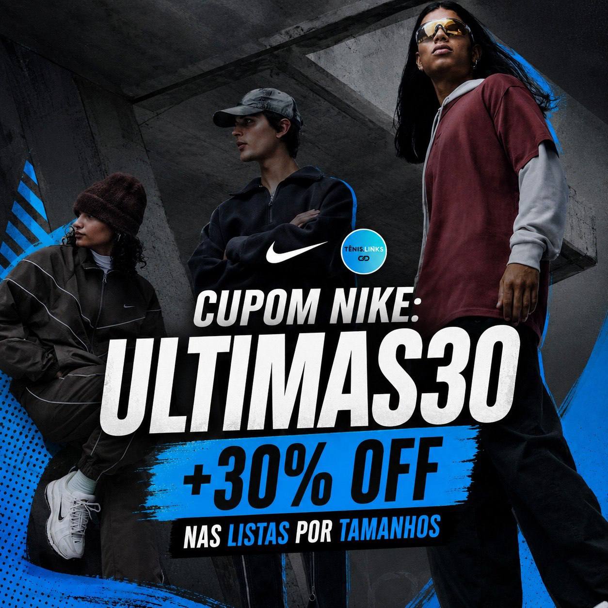 Novo Cupom Nike