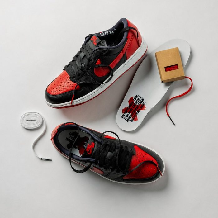 tênis nike air jordan 1 low og banned