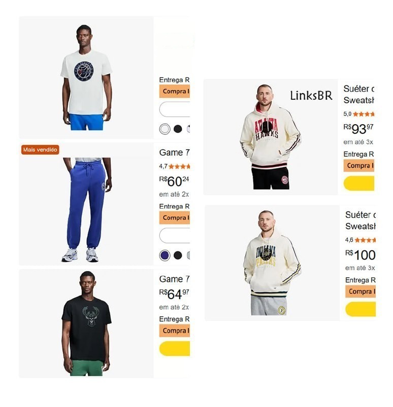 Produtos NBA Game7 Amazon US