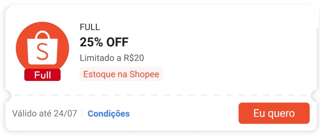 Cupom Shopee Produtos FULL
