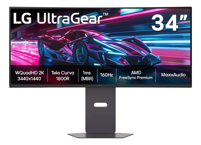 Monitor LG Ultragear 34" QHD 160Hz